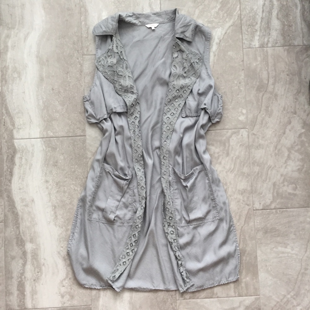 Candie’s 1X Gray Duster